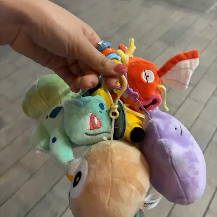 [BUNJANG] Pokemon 4-Piece Trainer Set Plush Toys (Sealed) / 새상품/정품) 포켓몬 4마리 트레이너 되실분 구함