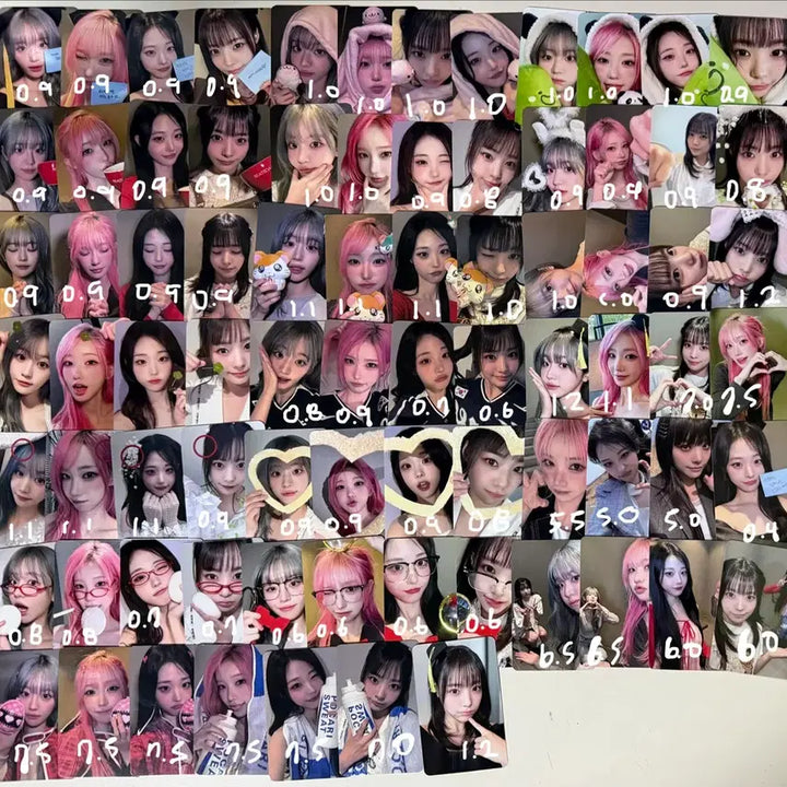 [BUNJANG] QWER Ceremony POB Beatroad Mini Record Photocard (Cho-dan) / QWER 세레모니 미공포 큐떱 포카 비트로드 미니레코드 디마뮤 쵸단