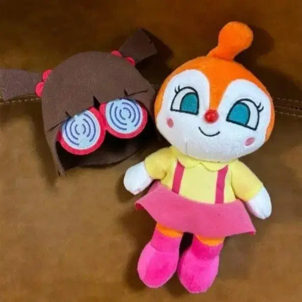 [BUNJANG] Dokiko Chan "Disguised" Plush Doll / 짤랑이 변장 인형 도키코 짱 신신 해! 호빵맨