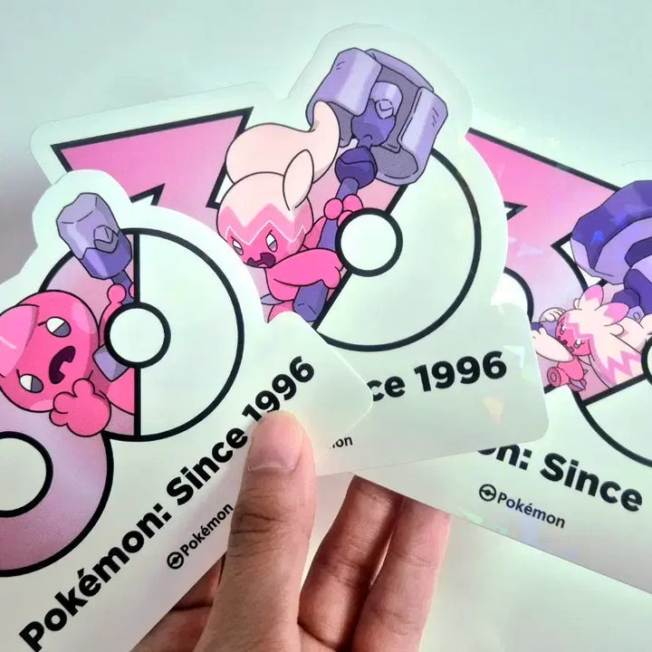 [BUNJANG] Pokemon 30th Anniversary Stickers / 포켓몬 30주년 스티커 어리짱 벼리짱 두드리짱
