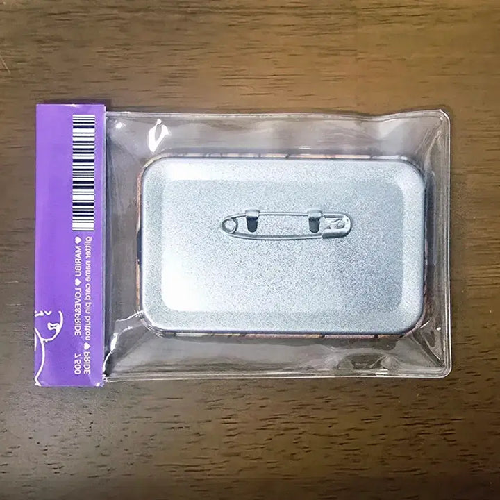 [BUNJANG] Maribu Gal Square Can Badge / 마리부님 미소녀 갸루 사각 캔뱃지