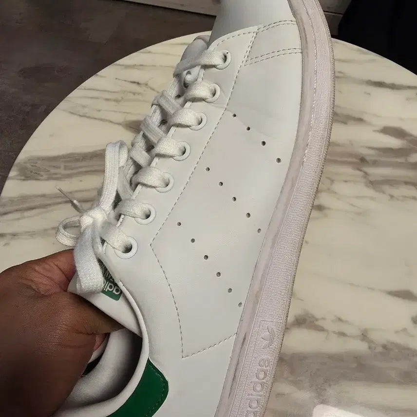 [BUNJANG] Adidas Stan Smith White/Blue 265 / 스탠스미스 흰녹 265