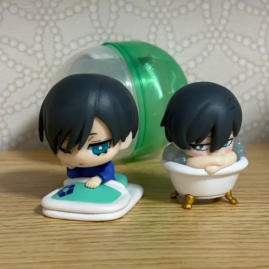 [BUNJANG] Blue Lock Onemutan Rin Itoshi Bubble Figure / 블루록 오네무탄 이토시 사에 린 피규어 이불 버블탄 목욕