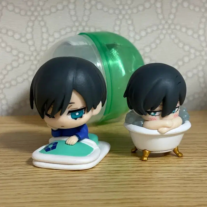 [BUNJANG] Blue Lock Onemutan Rin Itoshi Bubble Figure / 블루록 오네무탄 이토시 사에 린 피규어 이불 버블탄 목욕