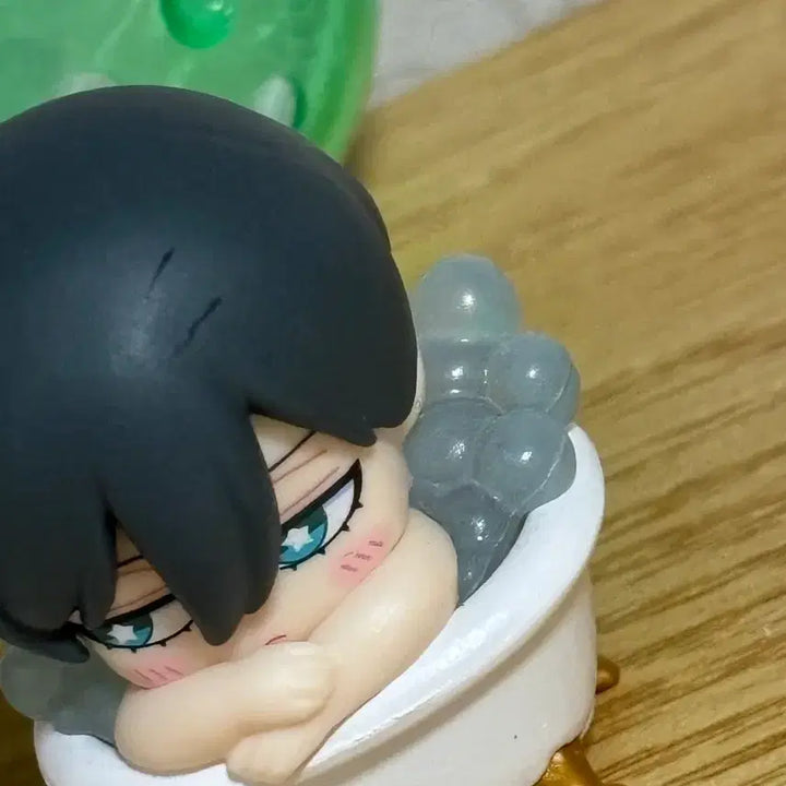 [BUNJANG] Blue Lock Onemutan Rin Itoshi Bubble Figure / 블루록 오네무탄 이토시 사에 린 피규어 이불 버블탄 목욕