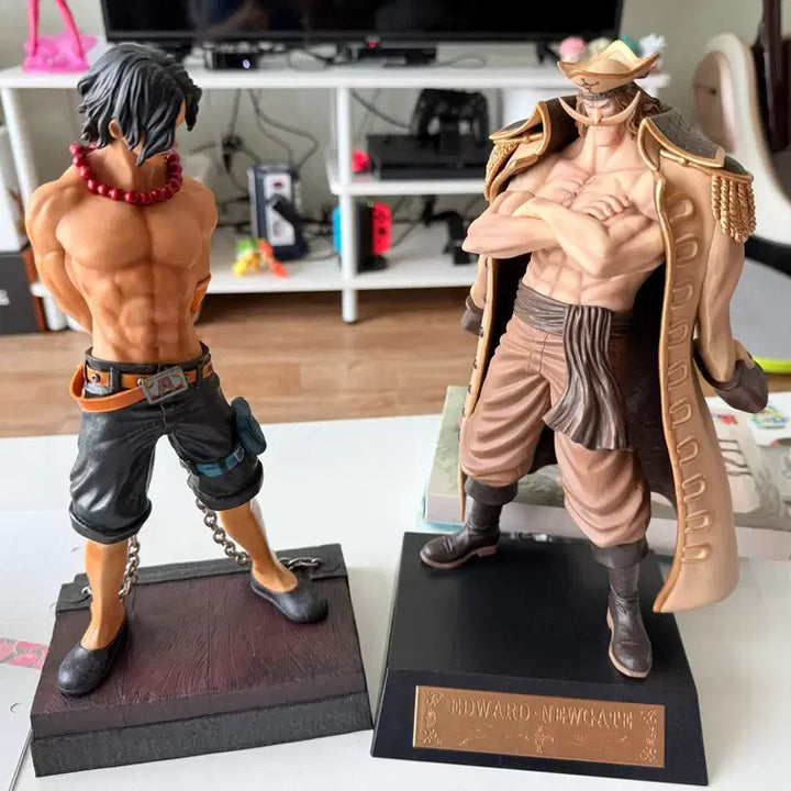 [BUNJANG] One Piece Portgas D. Ace &amp; Whitebeard Ichiban Kuji Figure Set / 원피스 제일복권 에이스 흰수염