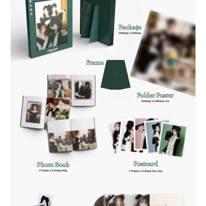 [BUNJANG] QWER 4th Mini Album CEREMONY Graduation Ver. Photobook CD Set / QWER 4집 CEREMONY Graduation Ver. 포토북 CD