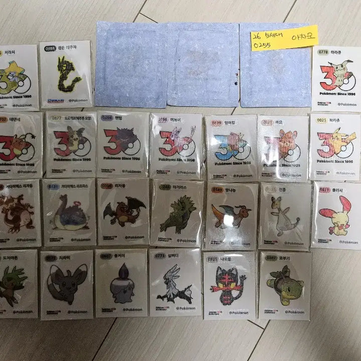 [BUNJANG] Pokemon Stickers for Sale/Trade / 포켓몬 띠부씰 교환 및 판매