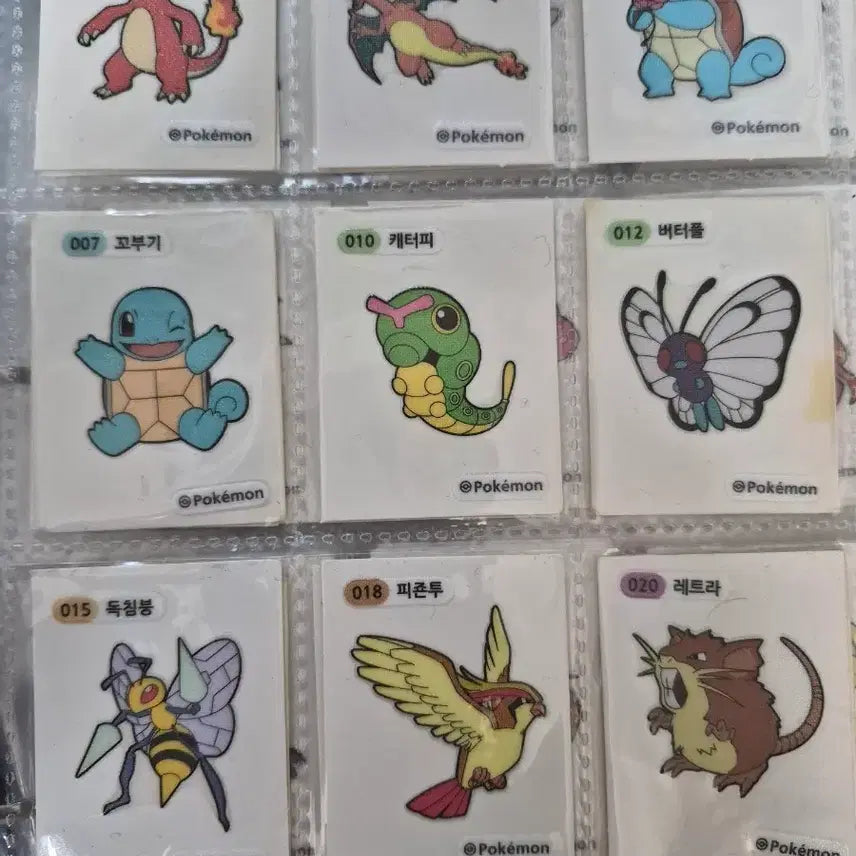 [BUNJANG] Pokemon Sticker Collection (140 pcs) / 포켓몬 띠부실 일괄 판매