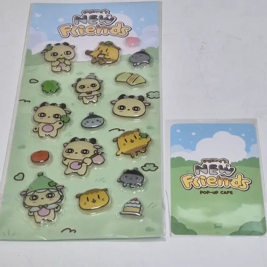 [BUNJANG] Sealed Sosim-i Sticker, Photocard / 미개봉 소심이 팝업 스티커, 포토카드 판매합니다