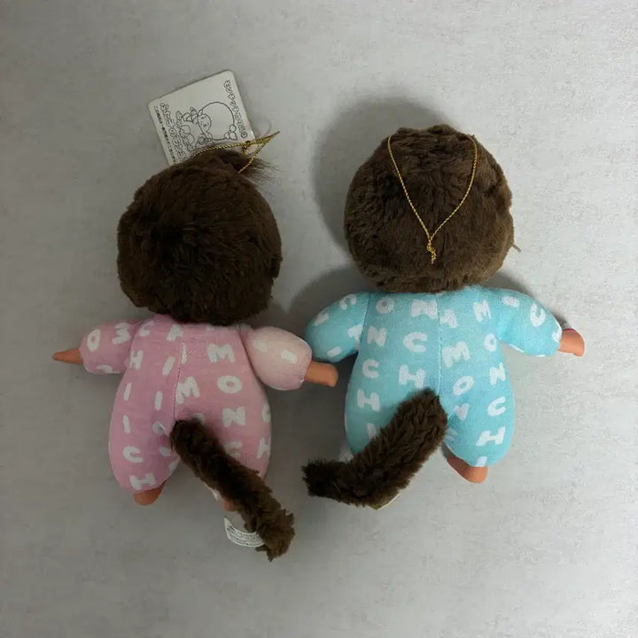 [BUNJANG] Vintage Monchhichi Pajamas Set Doll / 몬치치 고전 잠옷 세트 인형