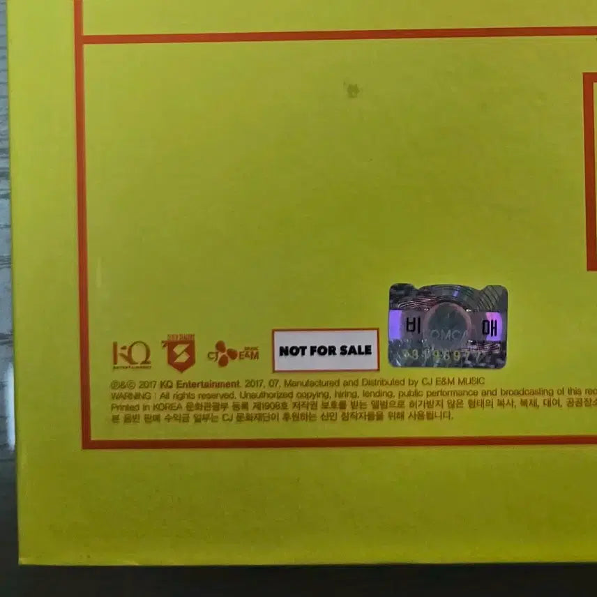 [BUNJANG] Block B Zico Woo Jihyo Autographed Album / 블락비 지코 우지호 zico 친필사인 싸인 앨범