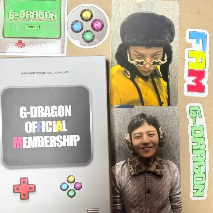[BUNJANG] G-Dragon Official Membership Goods 2026 Season Greeting / 지드래곤 공식 멤버십 굿즈