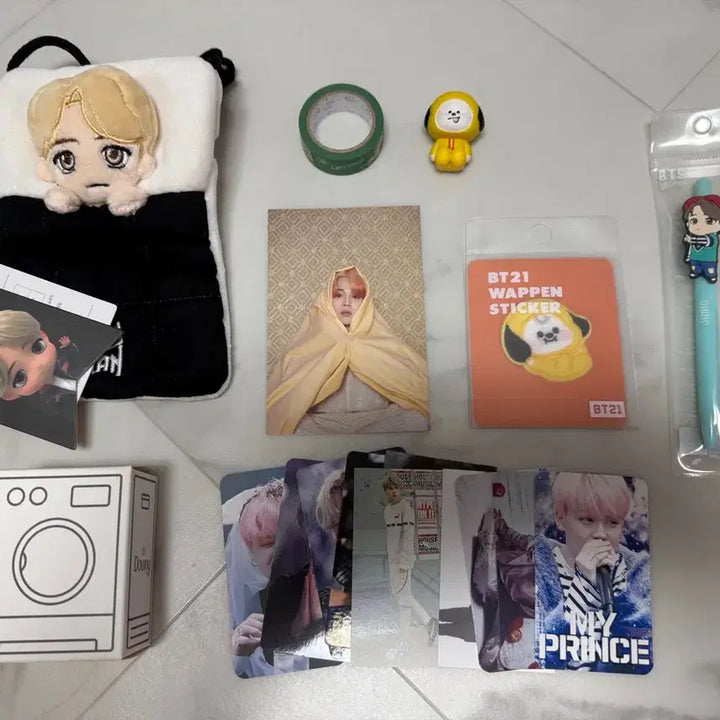 [BUNJANG] BTS Jimin BT21 Goods Set / BT21 지민 굿즈 세트, bts