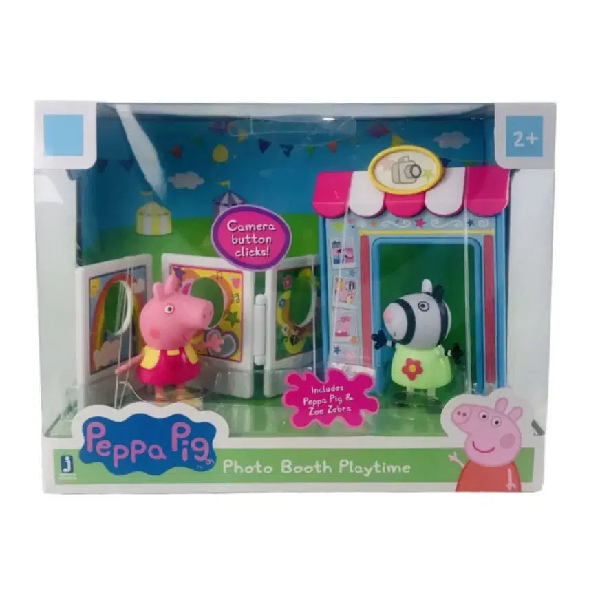 [BUNJANG] Peppa Pig Photobooth Playtime Figure Set / 새상품)페파피그 포토부스 플레이타임 피규어 세트
