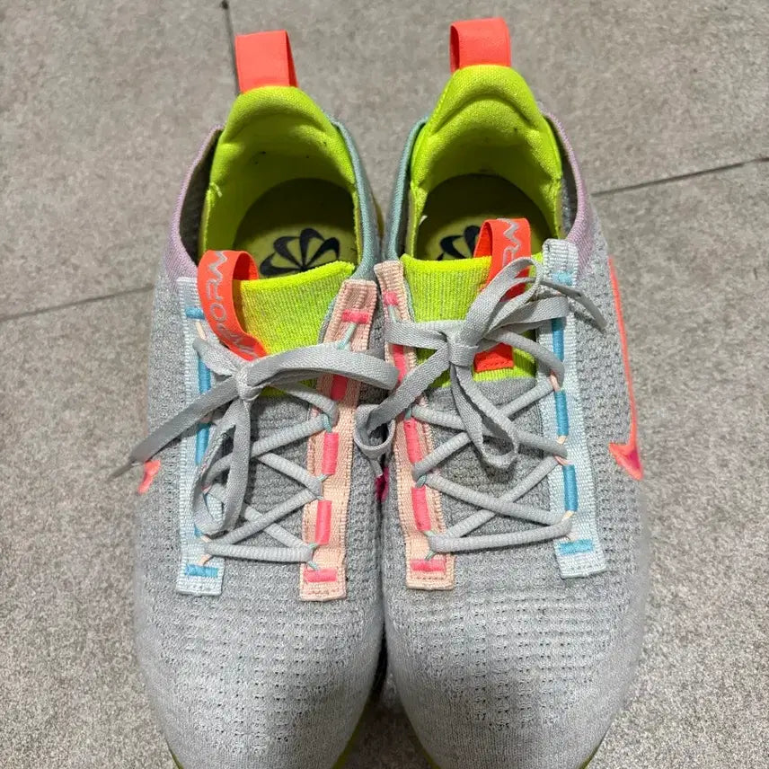 [BUNJANG] Nike Air Max 270 Grey Pink Blue / 나이키 에어맥스 270 그레이 핑크 블루