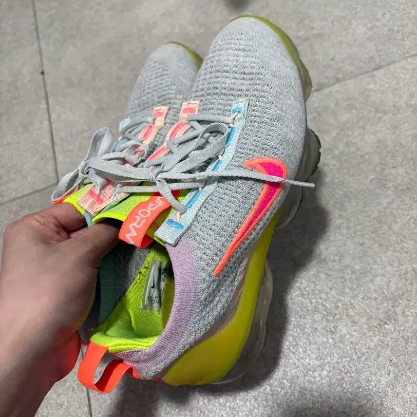 [BUNJANG] Nike Air Max 270 Grey Pink Blue / 나이키 에어맥스 270 그레이 핑크 블루