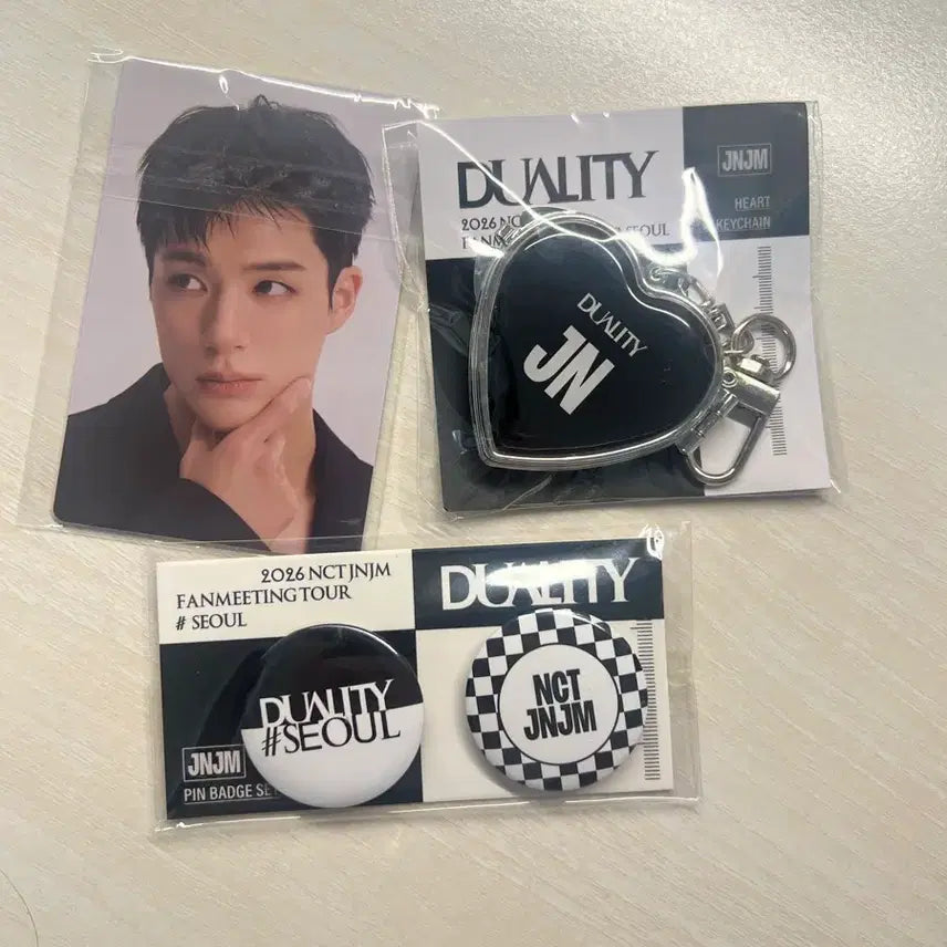 [BUNJANG] NCT Dream Jeno Jaemin Duality Fan Meeting Admission Gift Set Jeno Keychain / 제노재민 듀얼리티 팬미팅 입장선물 풀셋 양도 제노 키링
