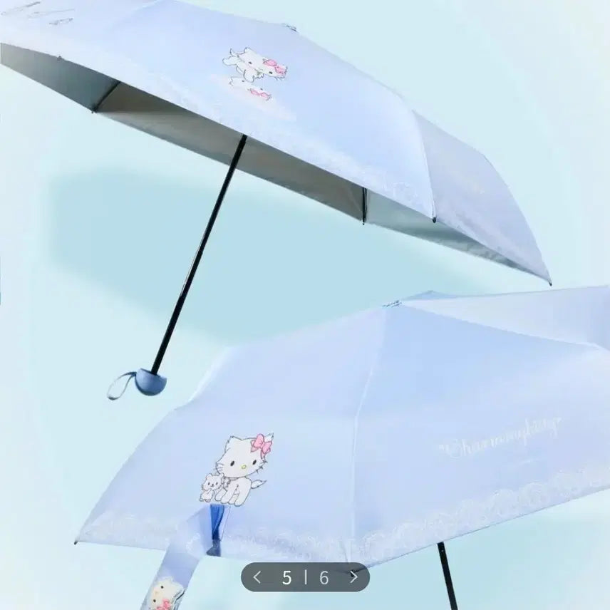 [BUNJANG] Sanrio Hello Kitty Shining Umbrella - New / 챠미키티 샤이닝 양우산 새상품