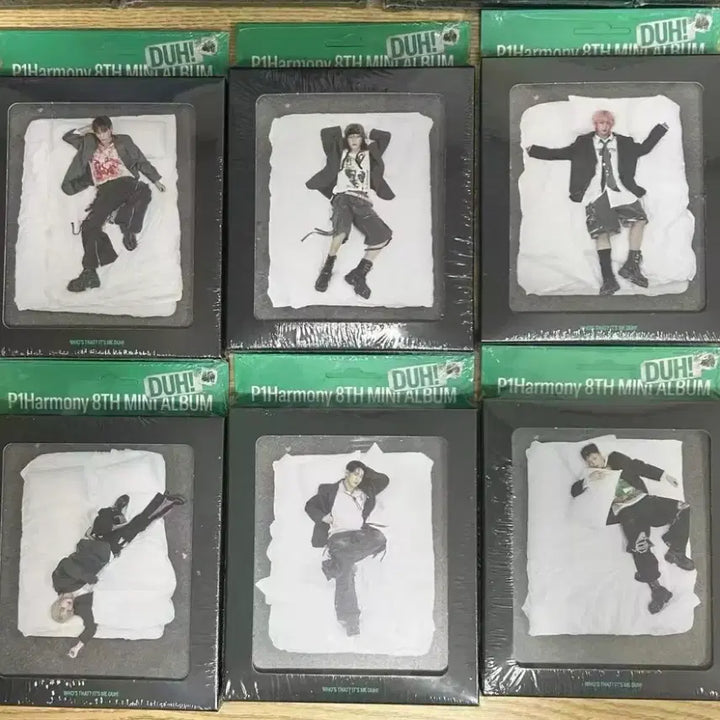 [BUNJANG] P1Harmony DUH 8th Mini Album (Set of 6) Sealed / 피원하모니 duh 미개봉 앨범 미니8집 6종 세트