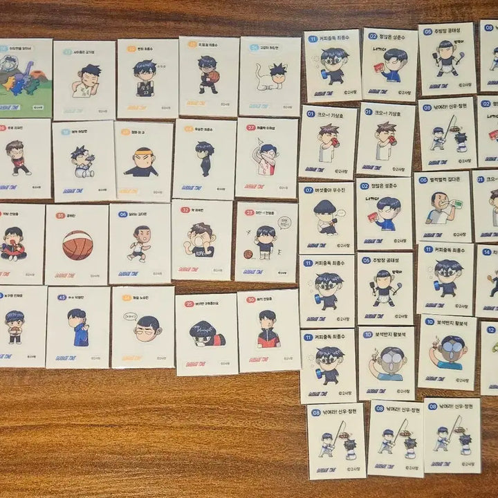 [BUNJANG] Garbage Time Stickers / 가비지타임 띠부 띠부씰 띠부띠부씰