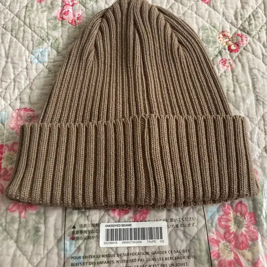 [BUNJANG] Supreme Overdyed Beanie Hat Taupe / 슈프림 오버다이드 비니 모자 토프