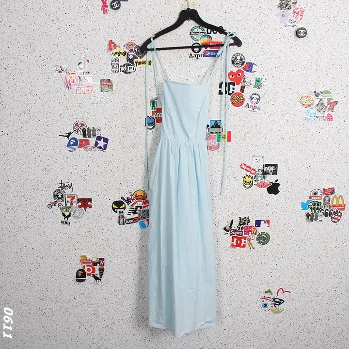 [BUNJANG] LSF Studio Back Tie Long Dress (Womens S/L) / 여성S/ LSF 스튜디오 뒷반전 끈 롱원피스 22-14