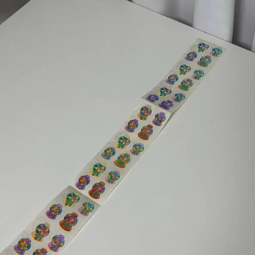[BUNJANG] Sandy Lion Pearly Chewing Gum Stickers / 샌디라이온 펄리 풍선껌