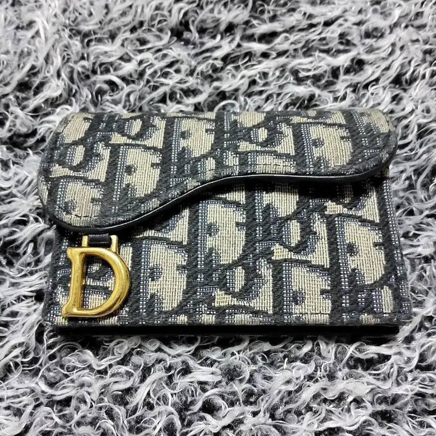 [BUNJANG] Dior Oblique Saddle Card Holder / 디올 오블리크 새들 카드지갑