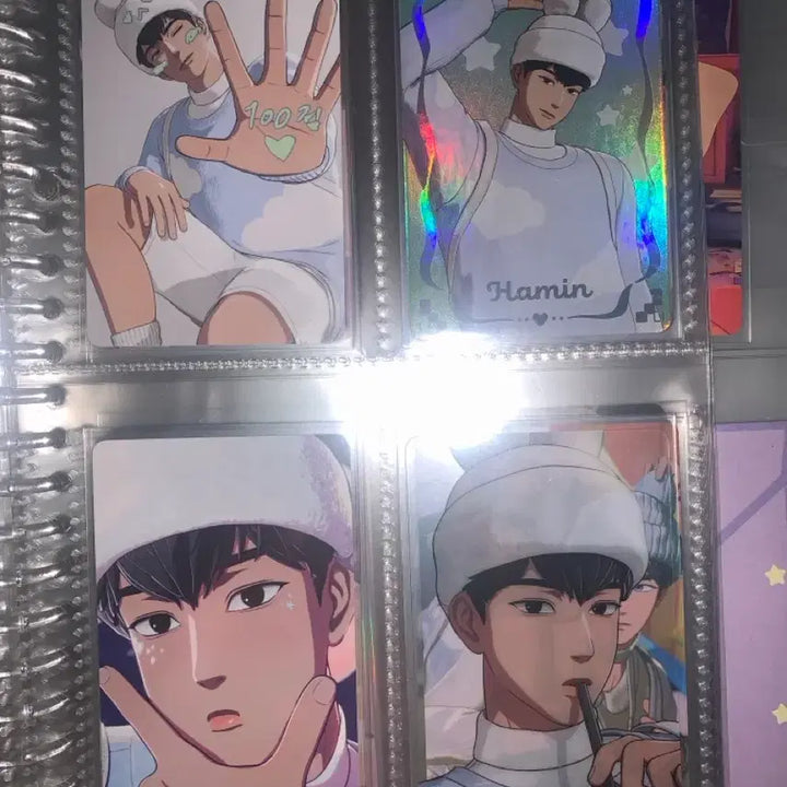 [BUNJANG] PLAVE Bambi Photocard Album Hamin Bundle Set / 플레이브 플뿌 포카앨범 하민 포카 일괄