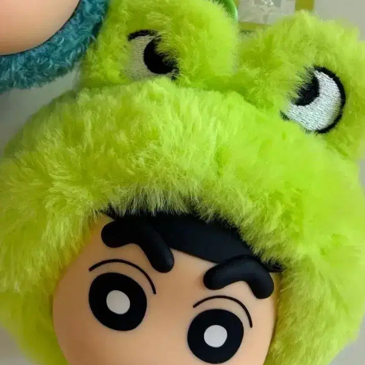 [BUNJANG] Crayon Shin-chan Animal Costume Figure Keychain Bag Charm / 새상품 짱구 피규어 인형 키링 동물 코스튬 가방고리 짱구는못말려