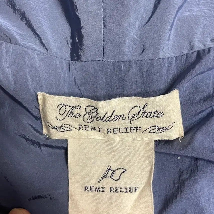 [BUNJANG] Remi Relief Nylon Windbreaker Jacket / 레미릴리프 윈드 브레이커 자켓