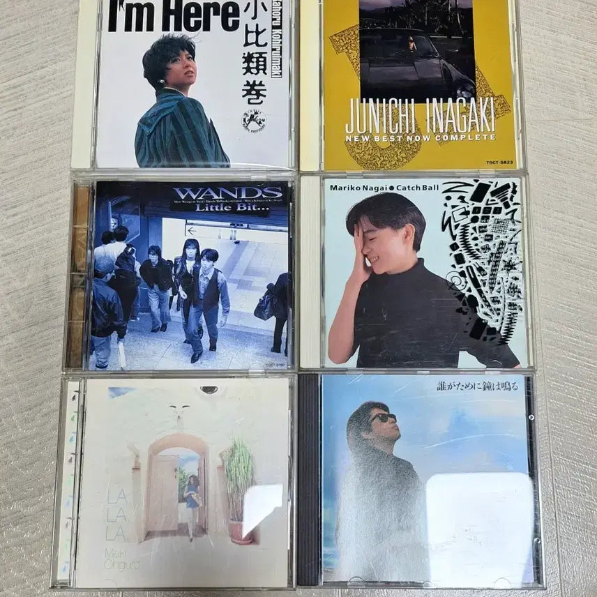 [BUNJANG] J-Pop City Pop CD Bundle Set (6 Discs) / JPOP 시티팝 6장 일괄 판매 CD