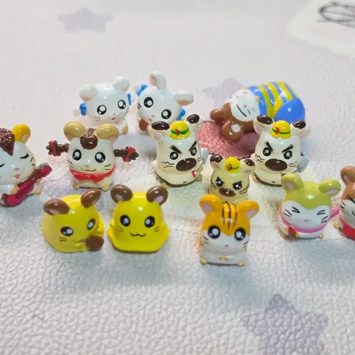 [BUNJANG] Classic Hamtaro Mini Figure Bundle Set / 고전햄토리 미니피규어
