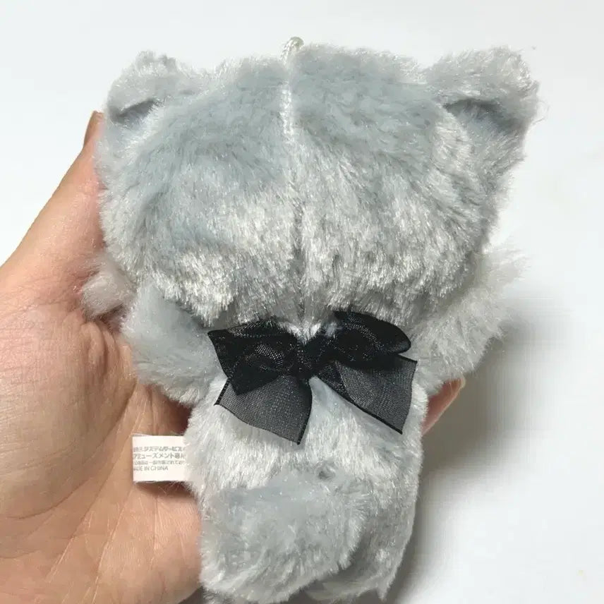 [BUNJANG] Vintage Rilakkuma Cat Plush Keychain / 고전 코리락쿠마 고양이 인형 키링