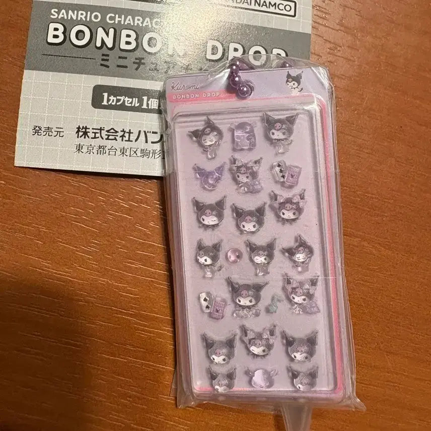 [BUNJANG] Sanrio Bonbon Drop Sticker Gacha Kuromi (Sealed) / 미개봉)산리오 봉봉드롭 스티커 가챠 쿠로미
