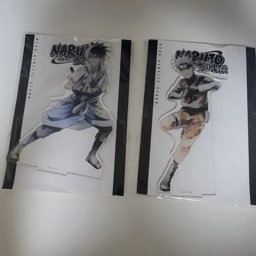 [BUNJANG] Naruto Sasuke Pale Tone Acrylic Standee Set / 나루토 사스케 페일톤 아크릴