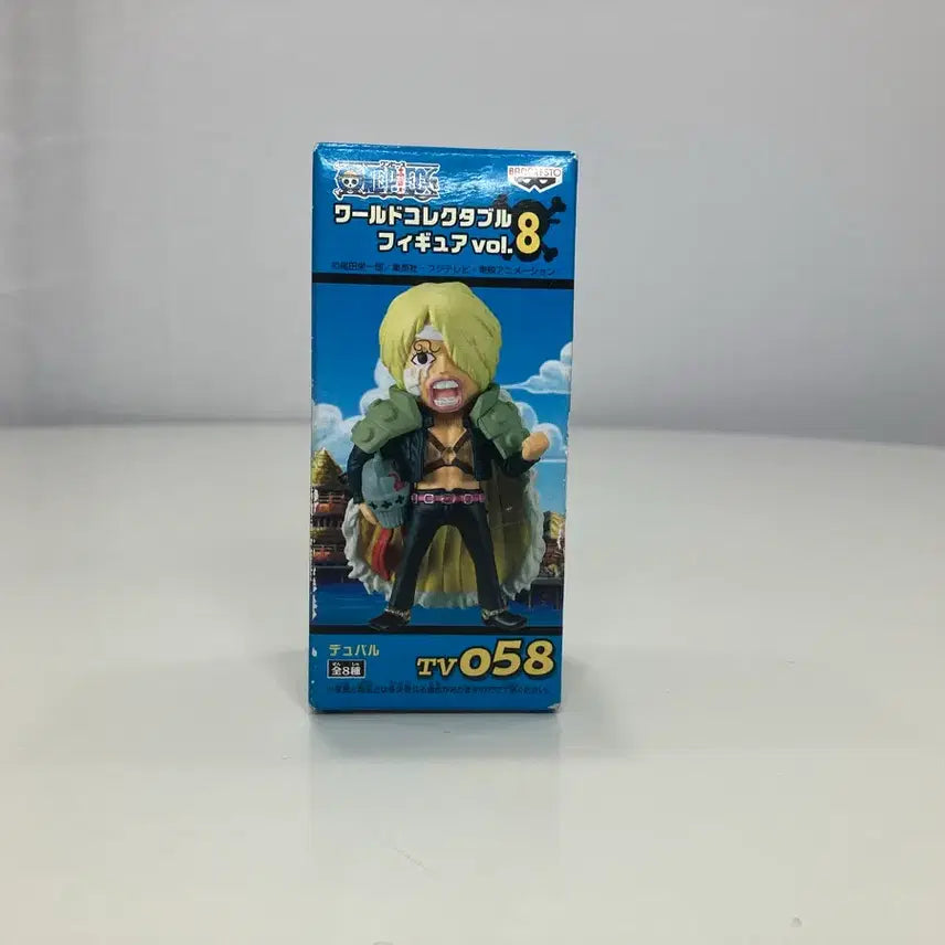 [BUNJANG] One Piece World Collectable Vol. 8 Duval (Gold Cat) Figure - Sealed / [미개봉] 원피스 월콜 vol.8 듀발 (금고양이)