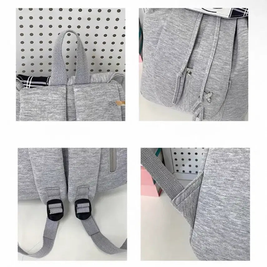 [BUNJANG] Grey Rabbit Ear Bag / 회색 토끼귀 가방