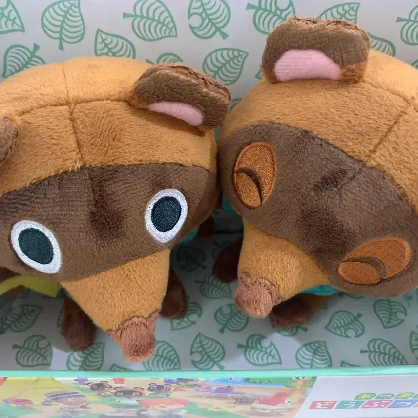[BUNJANG] Animal Crossing "Dondoko &amp; Momotaro" Plush Set / 동물의숲 콩돌 밤돌 인형 세트