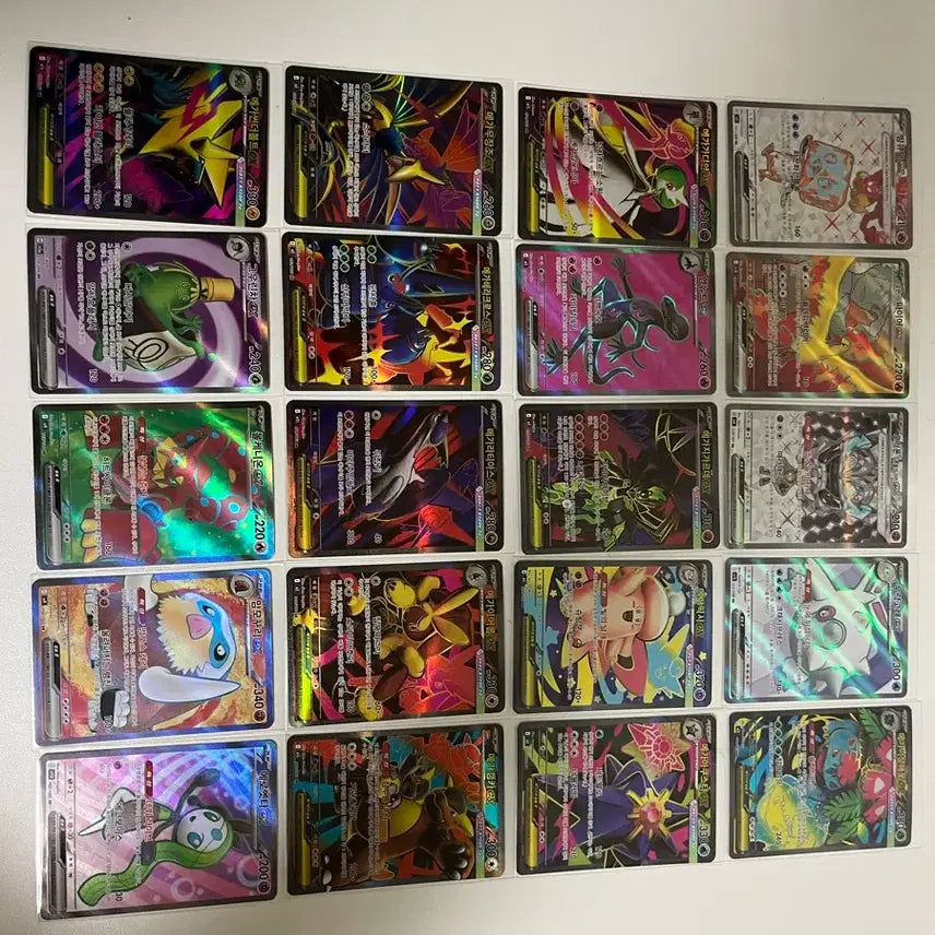 [SOLD OUT] 포켓몬 카드 sr 일괄 판매