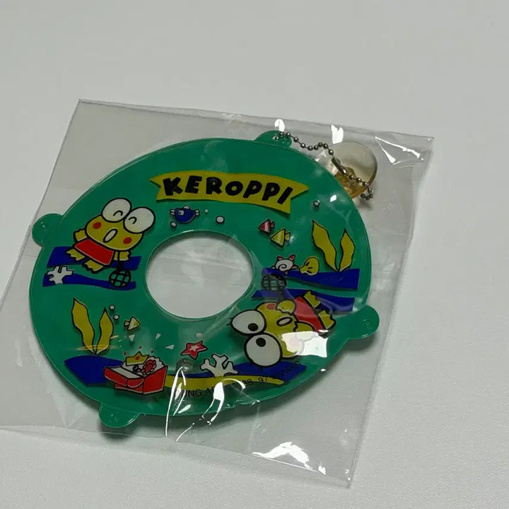 [BUNJANG] Classic Enyart Keroppi Tube Suction Cup Keyring / 마지막 가격내림!!! 고전 영아트 케로피 튜브 큐방 키링