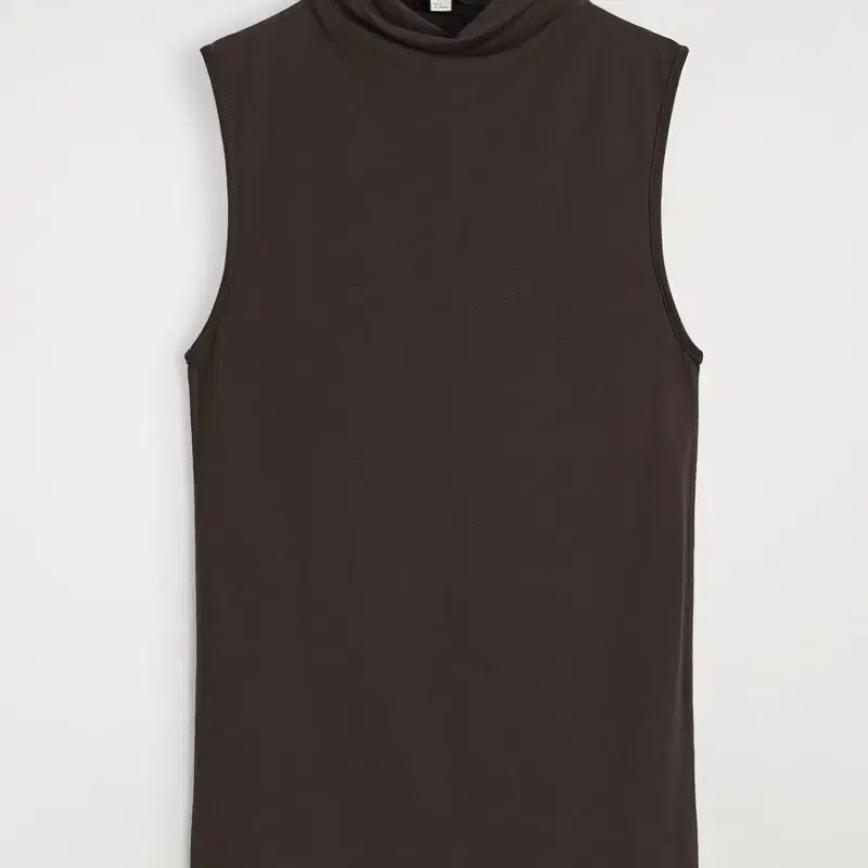 [BUNJANG] COS Draped Turtleneck Sleeveless Top S / COS 코스 드레이프 터틀넥 슬리브리스 탑 S