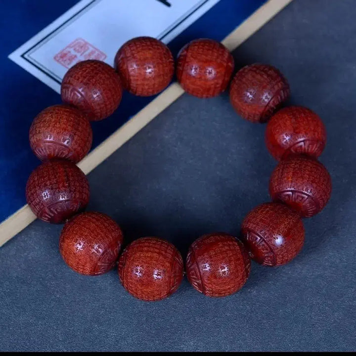[BUNJANG] Buddhist Vajracchedikā Prajñāpāramitā Prayer Beads 20mm / 불교 금강반야경 침수급 혈단 염주 20mm