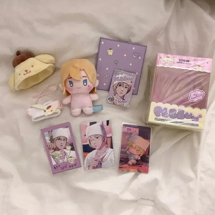 [BUNJANG] PLAVE Ppoonggi Noah Pomponpurin Plush Album / 플레이브 플뿌 인형앨범 노아 폼폼푸린 (뚜따)