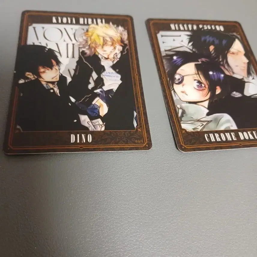 [BUNJANG] Katekyo Hitman Reborn! Hundred Dilemma Cards Dino, Hibari, Mukuro, Chrome / 디노 히바리 무쿠로 크롬 가히리 헌드레드 딜레마 카드 디노히바