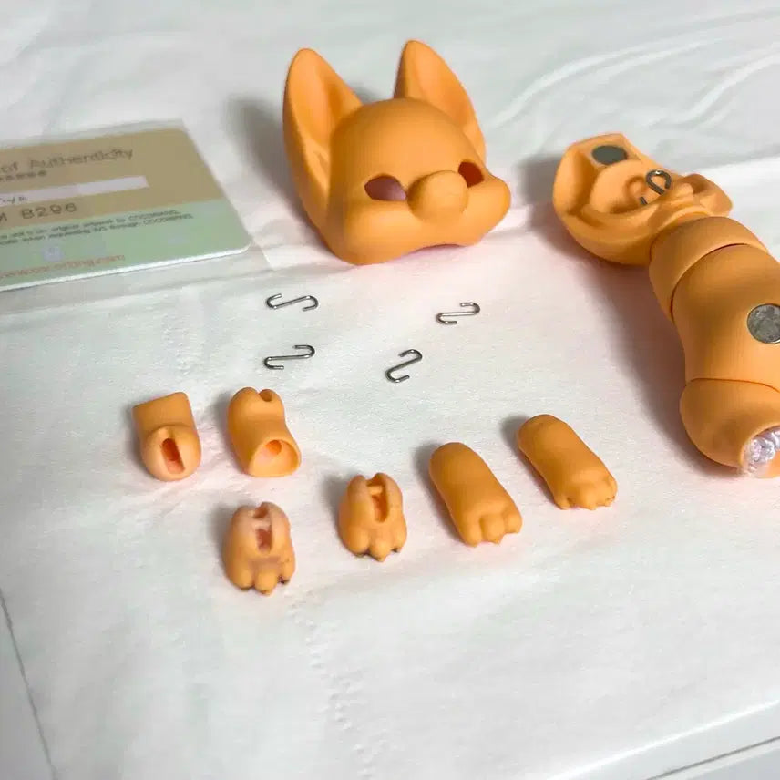 [BUNJANG] Cocoriang Limited Edition Orange Niya Ball-Jointed Doll / (택포) 코코리앙 한정 오렌지 니야 축생 구관
