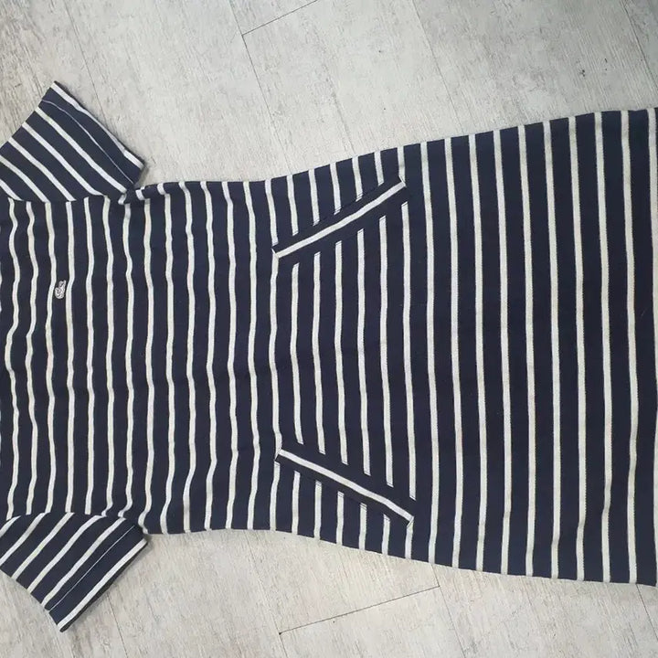 [BUNJANG] Lacoste Striped Mini Dress / 라코스테 단가라 원피스 34
