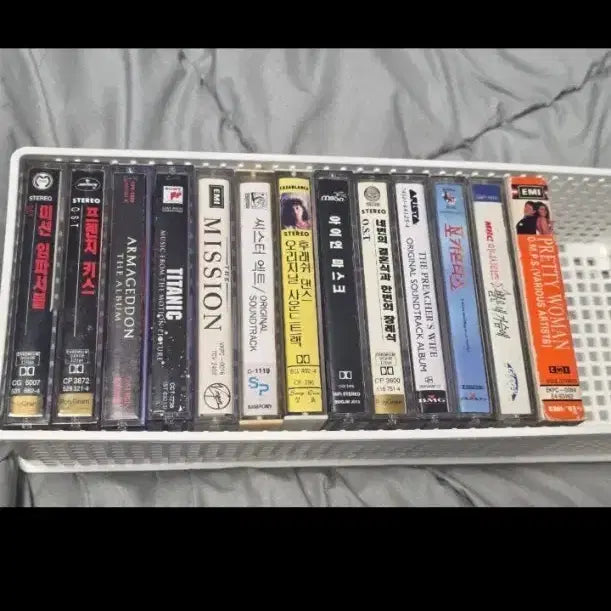 [BUNJANG] Cassette Tape Bundle Set / 카세트테이프 일괄 총43개