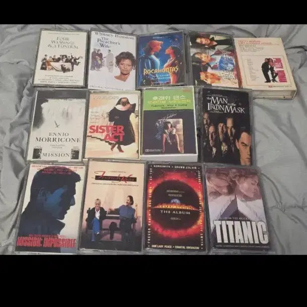 [BUNJANG] Cassette Tape Bundle Set / 카세트테이프 일괄 총43개